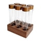 thumbnail image 4 of Tubos De Ensayo De Grano De Café Vacíos Transparentes Para Encimera De Cocina Cafetería Al Por Menor 22g, 4 of 5