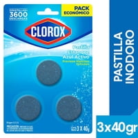 Pastilla De Inodoro Azul Activo Doypack 3 Un Clorox