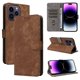 thumbnail image 1 of Funda Billetera para iPhone 15 Pro con Soporte - Cartera de Cuero con Ranuras Marrón, 1 of 5