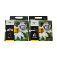 Genérico - Pack Tintas Compatible Para 667Xl 1275/2374/2375/2376/2775