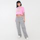 thumbnail image 4 of Polera Mujer Rosado Fun Manga Corta Crop Corona, 4 of 5