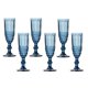 thumbnail image 2 of Set Copas tallada para aperitivo 160ml - Azul, 2 of 2