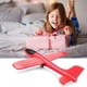thumbnail image 4 of Juguete Avion Planeador Con Pistola Disparo Aereo Niños rojo, 4 of 6