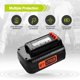 thumbnail image 4 of Batería de reemplazo Ahomtikk 40V 3.5Ah para Black and Decker, 4 of 9