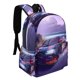 thumbnail image 2 of Auto de Carrera-theme Backpack, Campus style schoolbag Bookbag with Adjustable Shoulder Straps And Large Zip Compartment, Unisex Travel Bags.42x30x15cm, 2 of 6