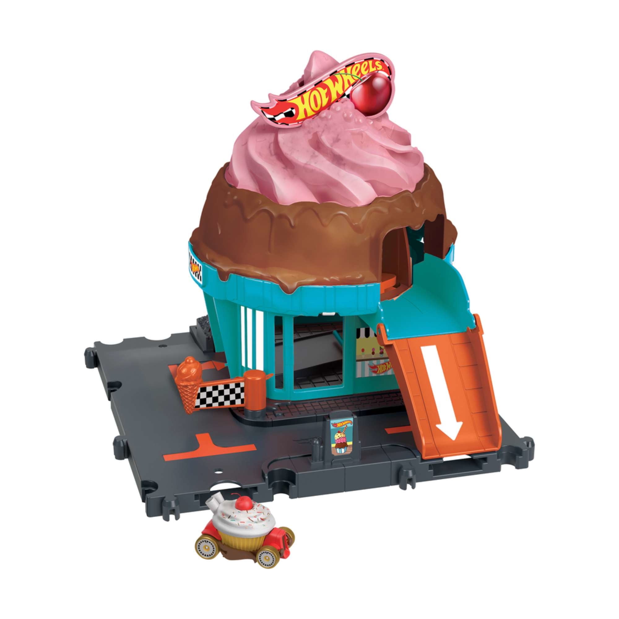 Pistas De Carrera - Hot Wheels - Heladería