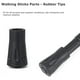 thumbnail image 3 of 8 puntas de goma para bastones de trekking de repuesto - Patas de goma para bastones de senderismo, bastones de trekking | Puntas de goma para bastones de trekking, bastones de trekking y botas de, 3 of 6