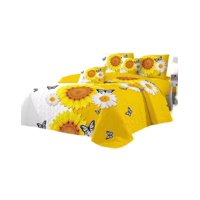 Genérico - Cubrecama Quilt Verano King + 2 Fundas Almohada Da11