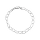 thumbnail image 2 of Pulsera De Plata Ovalada Torcida, 2 of 4