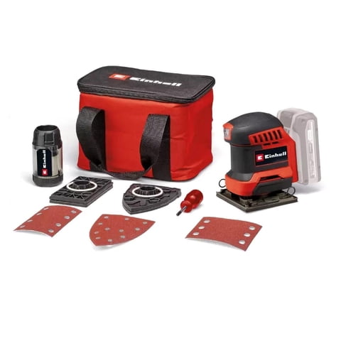 Lijadora Orbital De Palma 18V Te-Os 18/113 3X Li - Solo Einhell Rojo 19X27X20