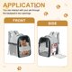 thumbnail image 5 of Uxcell Mochila Transportadora Portátil para Mascotas para Gato Pequeño Grande Uxcell Perro, Gris, 5 of 7