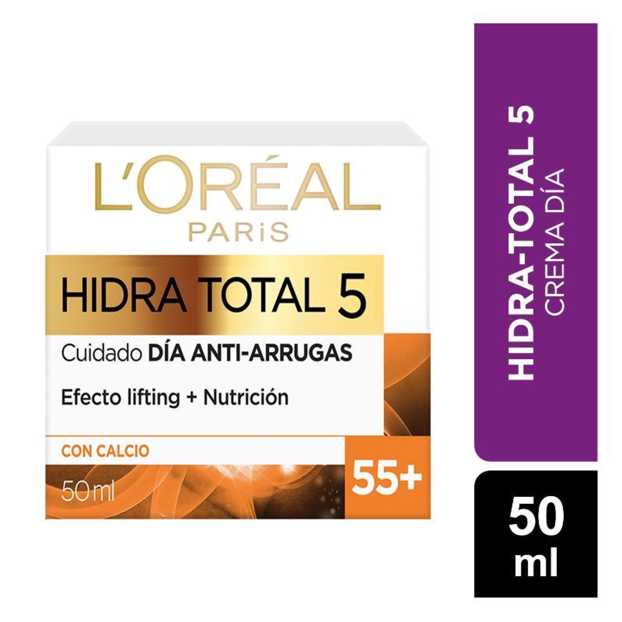 Crema Facial L'oreal Paris Hidra-total 5 Anti-arrugas +55.