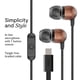 thumbnail image 2 of Auriculares Marley Smile Jamaica USB-C con cable y micrófono de 9,2 mm, 2 of 7