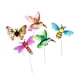 thumbnail image 2 of 5 Piezas De Estacas De Jardín De Mariposas Decorativas Coloridas Para Camino De Patio, 2 of 5