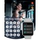 thumbnail image 2 of Reloj inteligente GRV para iOS y Android con llamadas IP68 gris, 2 of 8