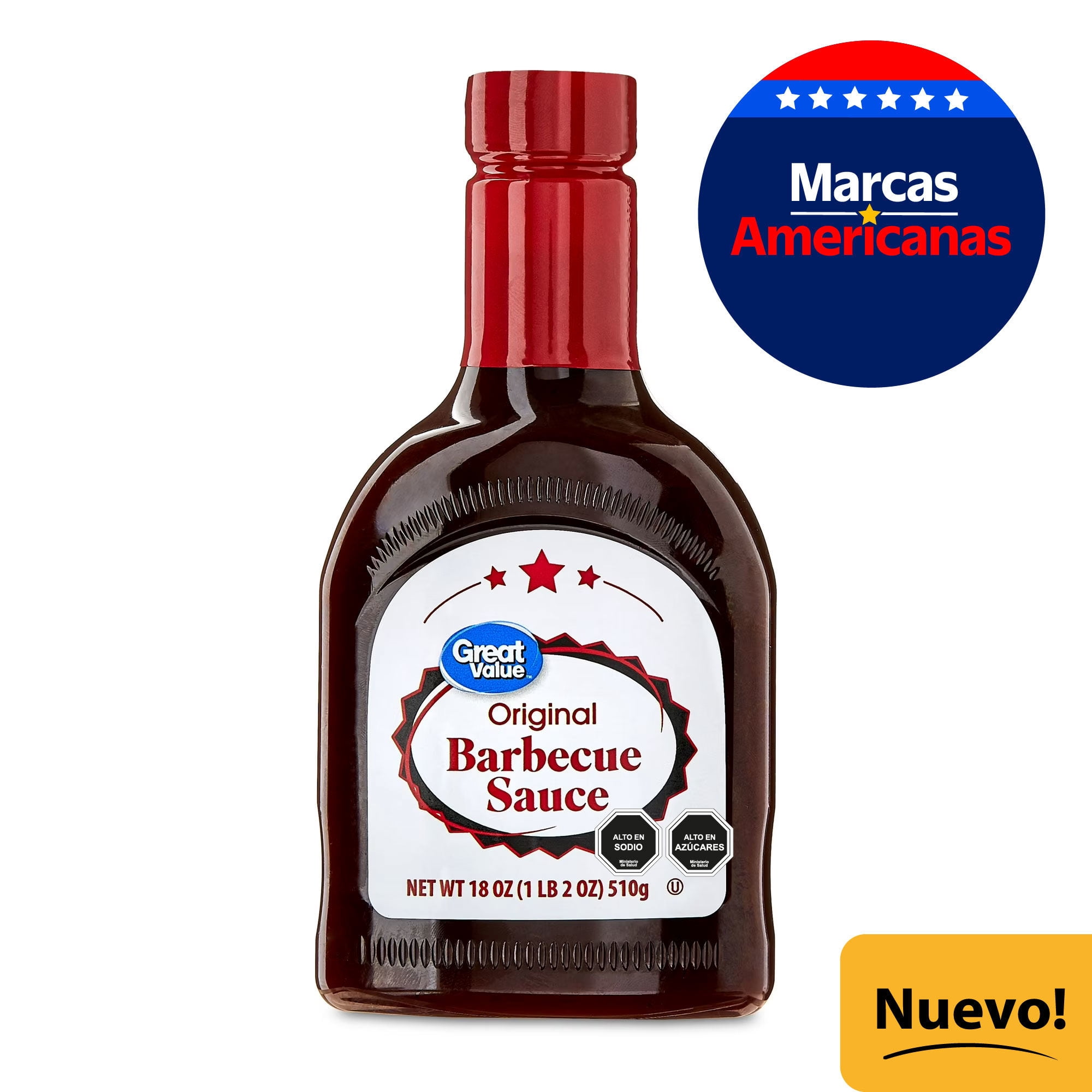 Salsa Barbecue Original Botella 510 g Great Value