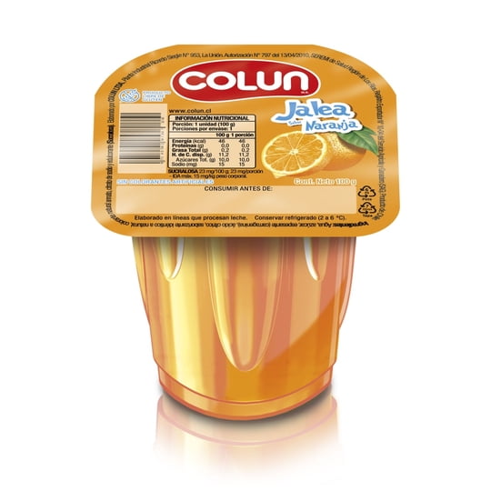 Jalea Naranja Postre 100 g Colun