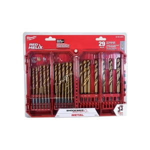 Juego De Brocas Milwaukee 48-89-4672 Impact Duty Titanium, 29 Unidades