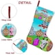 thumbnail image 5 of Pet Simulator Tema: Calcetines de Navidad, fino lino blanco para colgar en escaleras y chimenea, decoración navideña para el hogar, regalo de Navidad. 45cm × 32cm, 5 of 5
