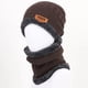 thumbnail image 3 of Stylish Winter Knitted Hat and Scarf Set for Street Style Fashion, 3 of 5