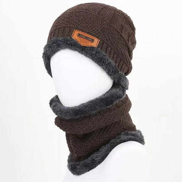 Stylish Winter Knitted Hat and Scarf Set for Street Style Fashion