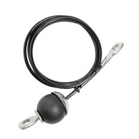 Ioensy - Cable De Fitness Cable De Servicio Pesado Diy Portable Multipurpose Entrenamiento De Entrenamiento Acceso 500 Cm