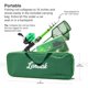 thumbnail image 3 of Caja para cañas de pescar y aparejos Lanaak Kids con red, bolsa y carrete, color verde, 3 of 6