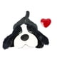 thumbnail image 5 of Juguete Del Latido Del Corazón Del Perrito, Juguete Del Perro De Los Juguetes De La Felpa Del Animal Relleno Del Animal Doméstico, 5 of 5