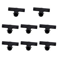 Ioensy - 8 Piezas De Conector De Tubo En T Para Trampolín, Cubiertas Para Postes De Trampolín Para Parques Exteriores