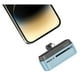 thumbnail image 2 of Cargador Base Portátil Pocket 5000mAh TipoC Celeste Master-G, 2 of 5