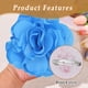 thumbnail image 3 of Broche elegante de moda con borde quemado, alfiler de flor para traje de mujer, ropa profesional, adornos de ramillete hechos a mano., 3 of 5