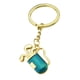 thumbnail image 3 of Keychain De Tubo De Golf Simulación 2D Club De Golf Anillos Clave Para Mujeres Family Handbag Gold Blue, 3 of 5