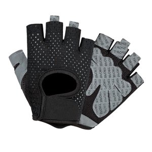 Ioensy - Guantes De Entrenamiento De Verano Levantamiento De Pesas Gimnasio Guantes De Medio Dedo Guantes De Ciclismo Negro M