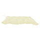 thumbnail image 3 of Cojín Impermeable Para Sillón Columpio Asiento Exterior Blanco 100x50x10cm, 3 of 5