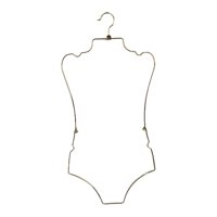 Magideal - Colgador De Exhibición Para Trajes De Baño, Estante De Almacenamiento Para Trajes De Baño, Gancho Giratorio Para Lencería, Estante Plegable Para Traje Dorado