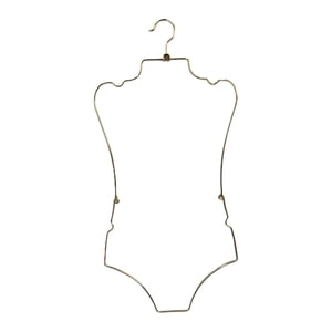 Magideal - Colgador De Exhibición Para Trajes De Baño, Estante De Almacenamiento Para Trajes De Baño, Gancho Giratorio Para Lencería, Estante Plegable Para Traje Dorado