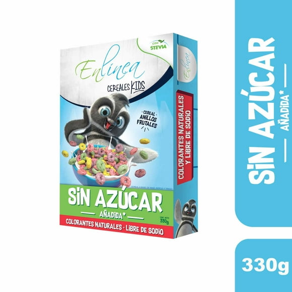 Cereal Frutal Sin Azúcar, 330 g