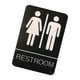 thumbnail image 1 of Letrero De Baño Acrílico Para Inodoro, Para Puerta De Negocio O Decoración De Pared, Comercial, Unisex, 1 of 5