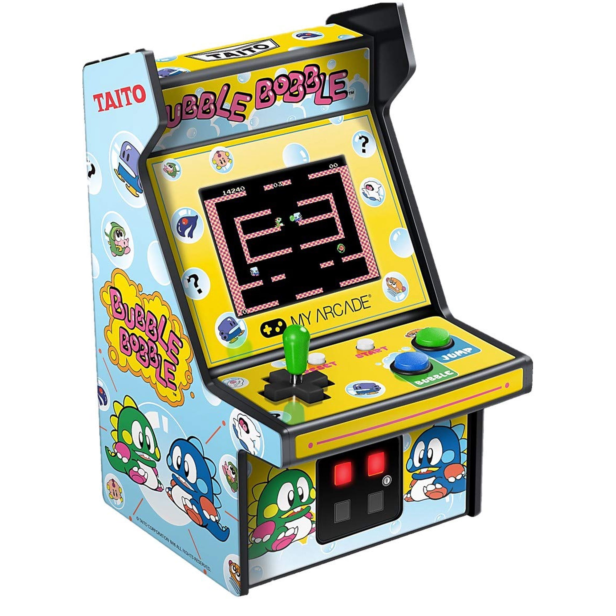 Juego De Arcade My Arcade Taito Micro Players Bubble Bobble
