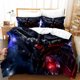 thumbnail image 1 of Batman Fans Gifts B Quilt Duvet Cover Set Kids Bedding Comforter Cover3-Piece Bedding Set, 1 of 5