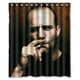 thumbnail image 1 of Cortina de ducha de Jason Statham, juego de cortinas de baño con ganchos, tamaño 60 x 72 pulgadas, 1 of 3
