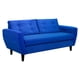 thumbnail image 2 of Sofa Bote 3c Felpa 00 Azul Rey, 2 of 6