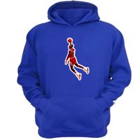 Genérico - Polerón Canguro 23 Con Capucha Azul Talla S Unisex