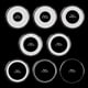 thumbnail image 5 of Cápsulas de monedas Utron 60P de plástico transparente para Silver Dollar 40 mm, 5 of 7