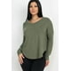 thumbnail image 1 of Top Acogedor con Mangas Dolman, 1 of 5
