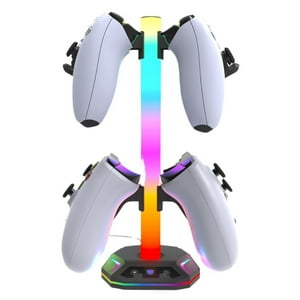 Soporte Para Control De Juego Rgb Aaronmei Negro
