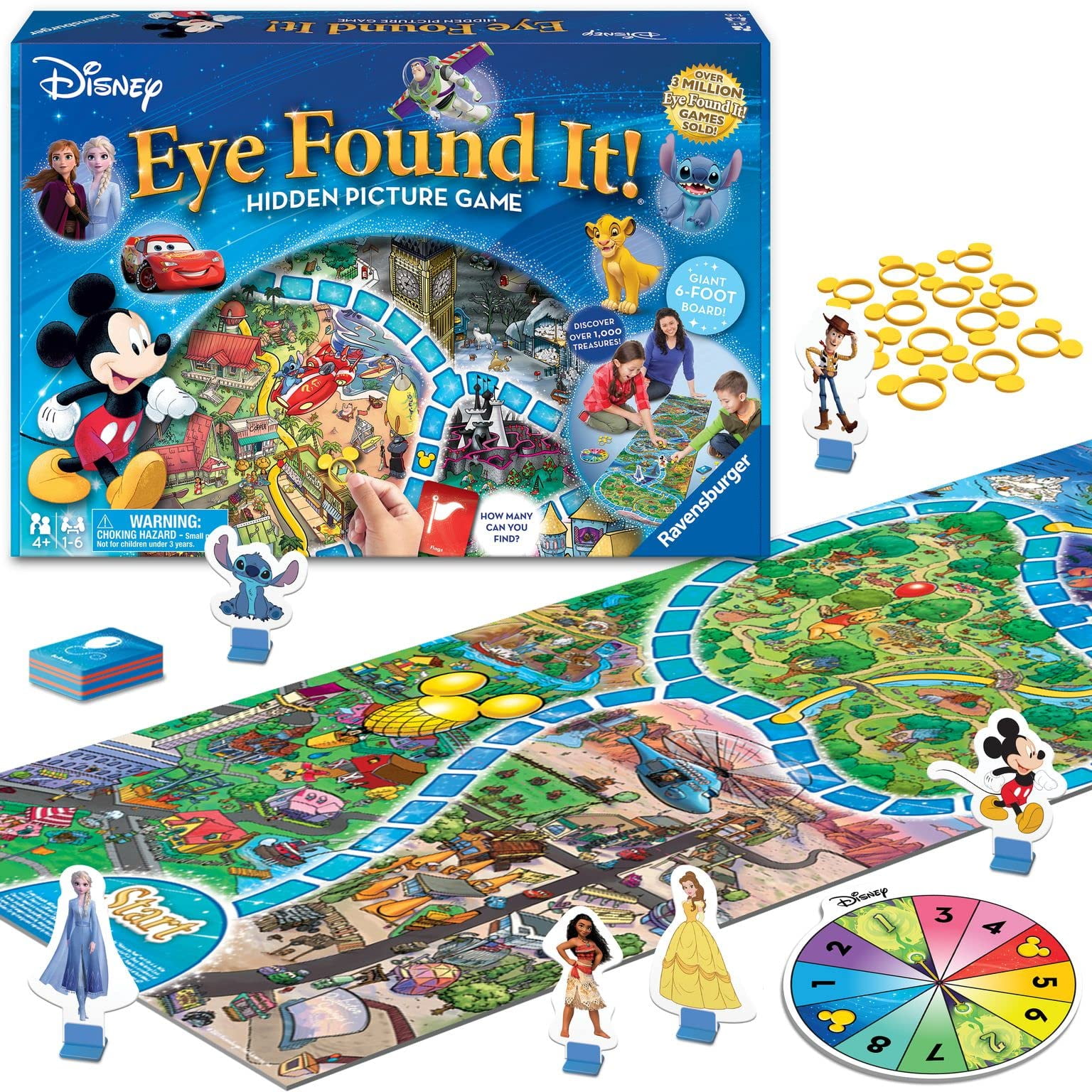 Juego De Mesa Ravensburger World Of Disney Eye Found It