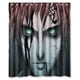 thumbnail image 1 of Cortina de ducha de Naruto Gaara, juego de cortina de baño con ganchos, tamaño 60 x 72 pulgadas, 1 of 3