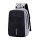 thumbnail image 2 of Mochila Para Portátil De Viaje Elegante Con Puerto USB Para Mochilero Universitario Al Aire Libre Gris Claro, 2 of 3
