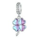 thumbnail image 1 of Charm Trébol Morado en Plata 925, 1 of 2